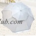 8 ft Deluxe Solar Guard Dual Canopy Beach Umbrella UPF 150+ Ultra Cool - Heavy Duty Wind / Water Resistant   